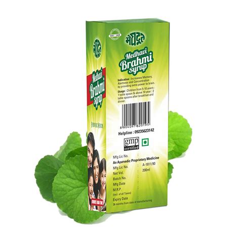 Buy Meghdoot Medhavi Brahmi Syrup Ml Online At Discounted Price