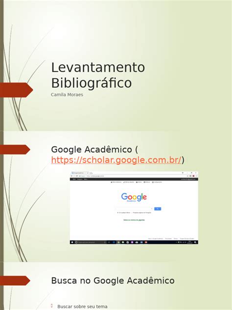 Refletindo Sobre O Levantamento Bibliográfico - Levantamento Bibliografico | PDF
