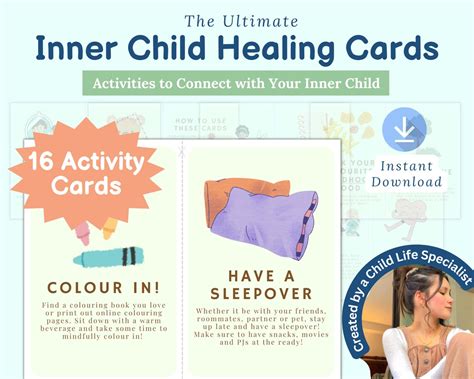 Inner Child Healing Worksheet Bundle Heal Your Inner Child Etsy