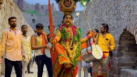 Rakesh Annabonam Bonam Rakesh Anna Bonam Dance At Golconda