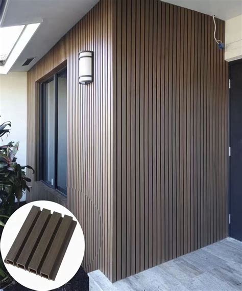 Waterproof Exterior Wpc Wall Cladding