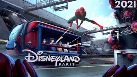 Les Nouveaut S De L Attraction Spiderman Disneyland Paris