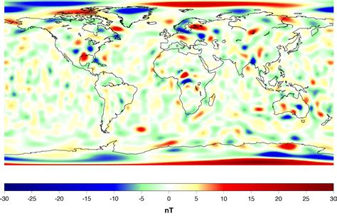 Earth Magnetic Field Map Yoshi Katheryn