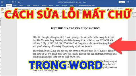 Hướng dẫn 10 bước đổi cách đổi phông chữ bị lỗi trong word 2010 thành công