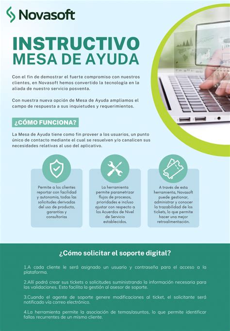 Instructivo Para El Uso De La Mesa De Ayuda Novasoft