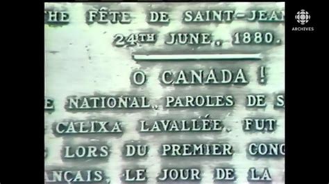 Il Y A 40 Ans Ô Canada Devenait L’hymne National Officiel Du Canada Radio Canada