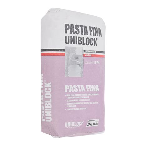 Pasta Fina Blanca 20 Kg The Home Depot México