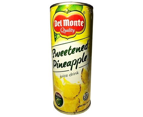 Del Monte Sweetened Pineapple Juice Drink 240mL