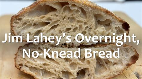 Jim Lahey S Overnight No Knead Bread Easy Recipe Cooking Homemade Youtube