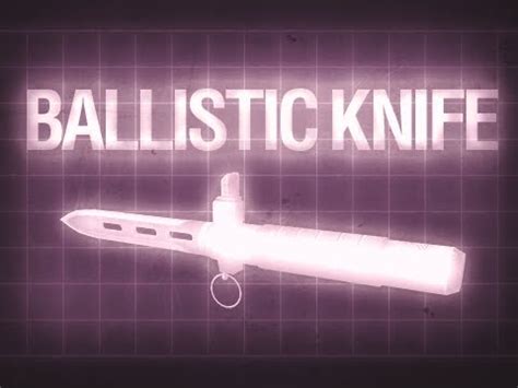 Ballistic Knife Black Ops Multiplayer Weapon Guide YouTube