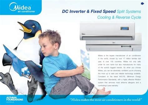 To Download Midea Split System Heat Pump Brochure Monaro Air