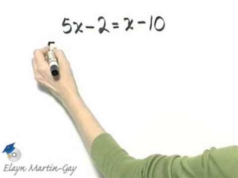 Martin Gay Pre Intro Alg Ch Ex YouTube