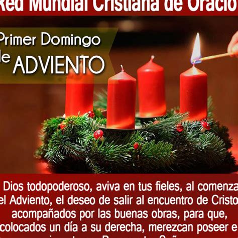 Oración del Primer Domingo de Adviento