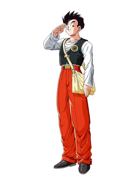 Gohan (High School) render [Dokkan Battle] by maxiuchiha22 on DeviantArt