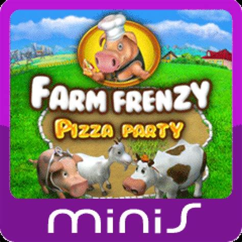 Farm Frenzy: Pizza Party (2012) PSP box cover art - MobyGames