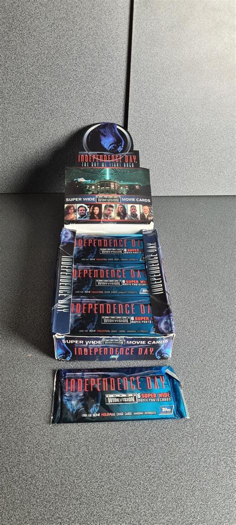 Topps Independence Day Movie K P Fr N Quartex P Tradera