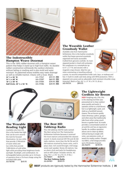 Hammacher Schlemmer Winter Preview Page