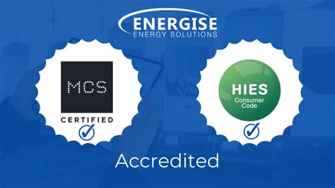 We Are Now Mcs And Hies Accredited Solar Panel Installers Energise Energy Ev Charging Specialists