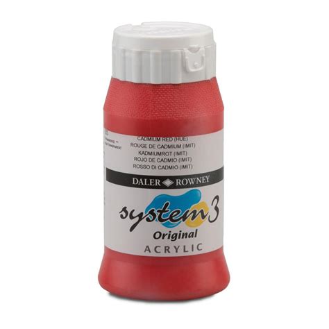 Buy Daler Rowney Original System Acrylic Paint Ml Cadmium Red