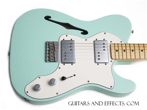 Fender Special Run 72 Telecaster Thinline Surf Green Fsr