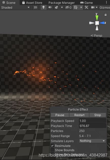 Unity粒子系统实战 Unity橙色框 Csdn博客