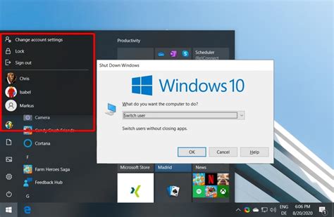 How To Enable Or Disable Fast User Switching In Windows 10