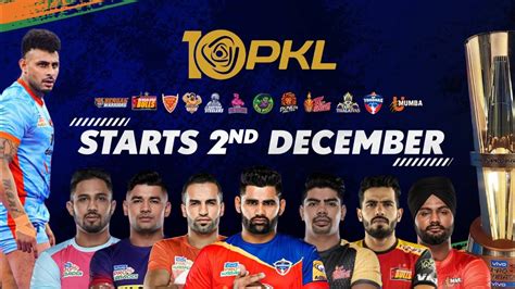 Pro Kabaddi Season 10 Starting Date Schedule Format Venues More