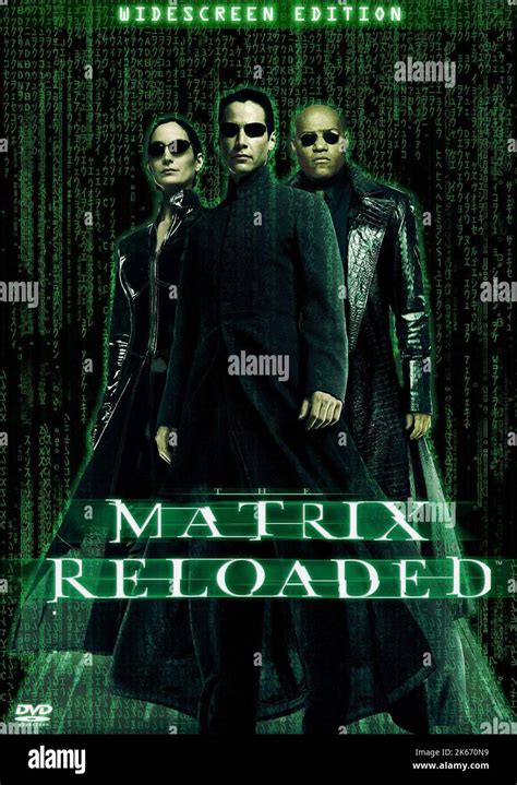 Carrie Anne Moss Keanu Reeves Laurence Fishburne The Matrix Reloaded