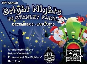 Stanley Park Bright Nights Christmas Train Tickets | Event Dates ...