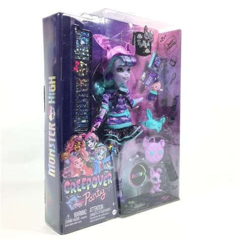 Mattel Toys Monster High Creepover Party Twyla Doll Accessories