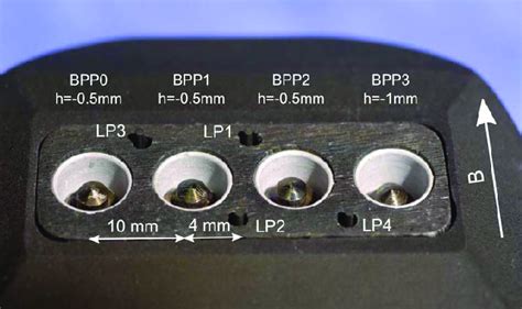 Picture Of The Ball Pen Probe Head Used In AUG The Probe Head Has Four