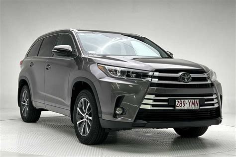 Sold Toyota Kluger Gxl Wd In Grey Used Suv Moorooka Qld