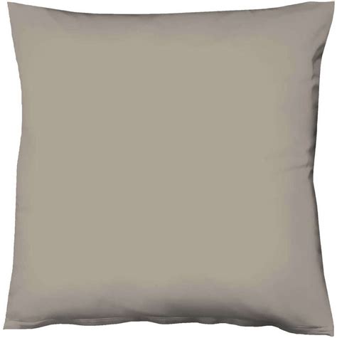 Fleuresse Colours Nackenrolle Aus Mako Satin Taupe X Cm Ab