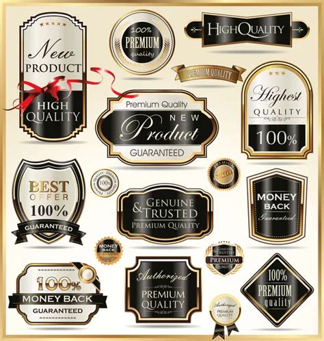 Premium Quality Labels Stock Vector Image By Totallyout 26851569