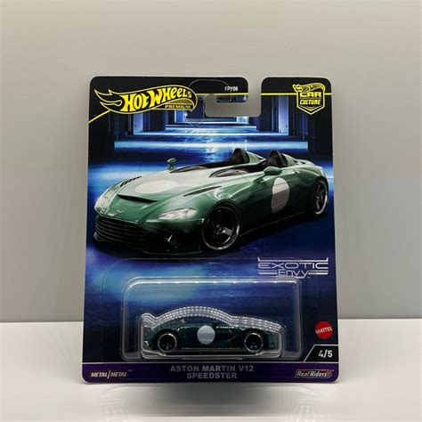 Hot Wheels Premium Exotic Envy 系列阿斯頓馬丁 V Speedster 蝦皮購物