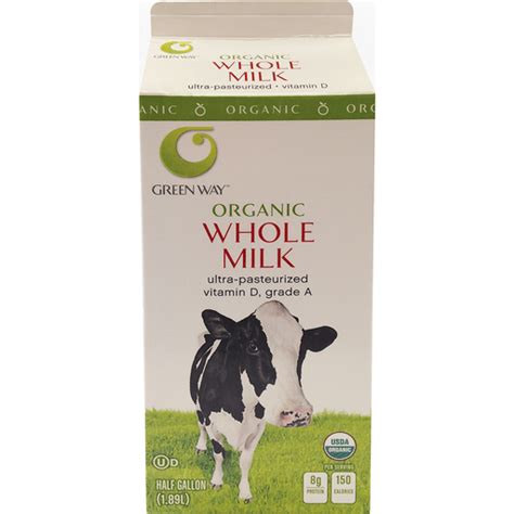 Green Way Organic Whole Milk Milk Cream Foodtown