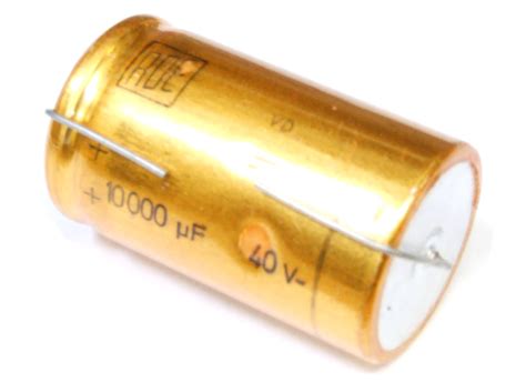 Roederstein Eg Uf F V C Axial Electrolytic Capacitor