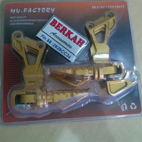 Jual Terbaik Terjamin Step Gantung Belakang Fu Cnc Footstep Motor Di