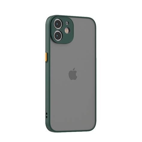 Frosted Shield iPhone 12 Case Green - Caseface