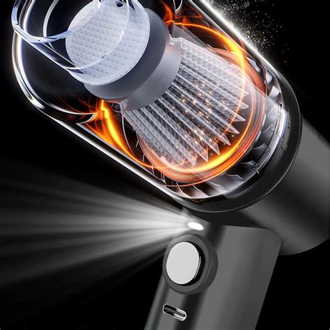 Handheld Car Vacuum Cleaner 2024 - Powerful Suction, USB Portable