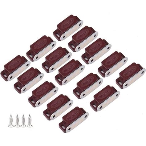 Loquets Magnétiques Lot De 15 Loqueteaux Magnetique Fixation Robustes