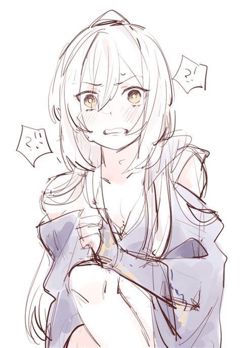 League Of Legends Game Porn White Hair Enduring Sword Talon White Background Valorant Porn