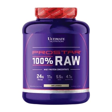 Ultimate Nutrition Prostar 100 Raw Whey Protein 44 Lb Richesm