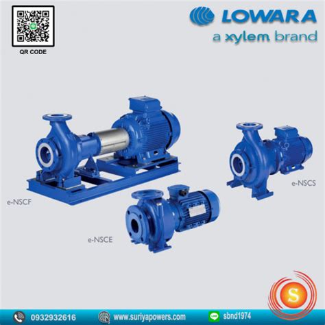 Lowara I Enscs I Nscs I Close Coupled Centrifugal Pumps