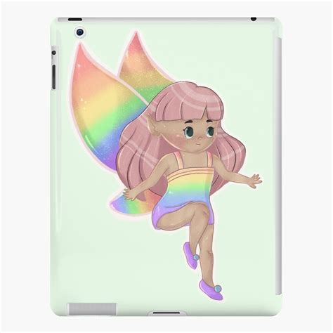 Rainbow Fairy Lgbtq Character For Pride Month Ipad Case And Skin For