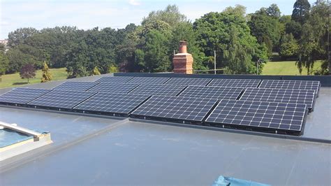 Solar Panels on Small Flat Roofs | Solar Roof Installations