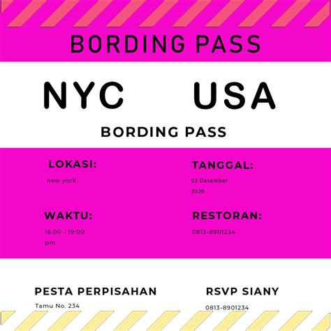 Boarding Pass Free Template In Psd Template Business Psd Excel