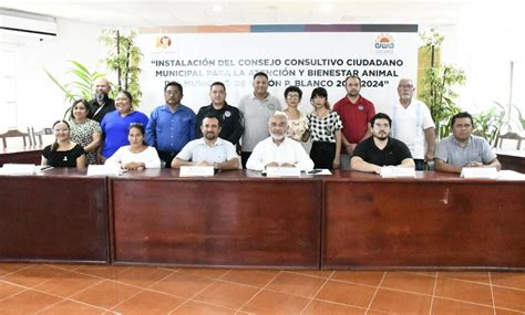 Instalan El Consejo Consultivo Ciudadano Municipal Para La Atenci N Y