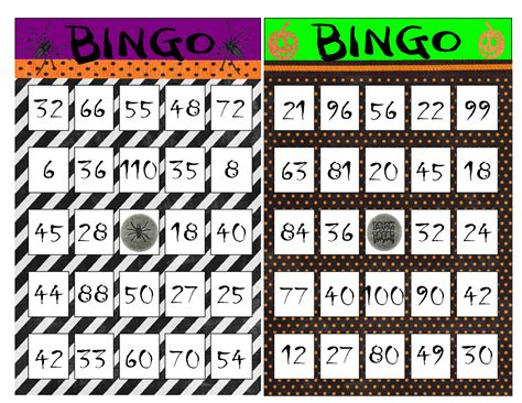 Multiplication Bingo Calling Cards