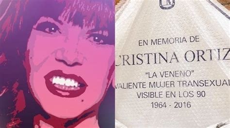 Cristina La Veneno Homenajeada En El Parque Del Oeste De Madrid Con